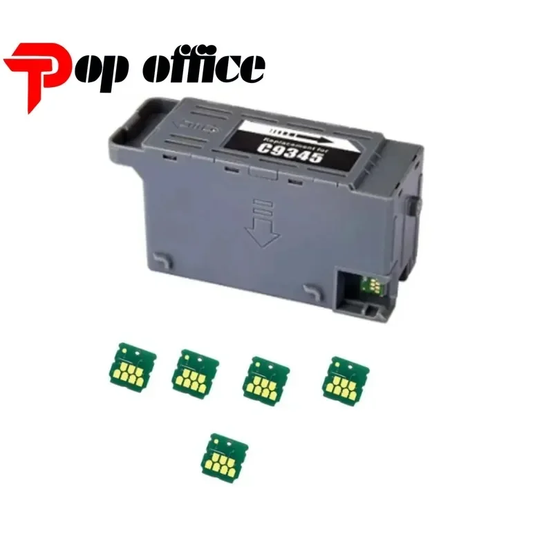 C9345 maintenance box tank for Epson L15168 L6578 L6558 L15150 L15160 L15158 ET-5880 WF-7820 7830 ET-5800 ET-5850 Waste ink tank