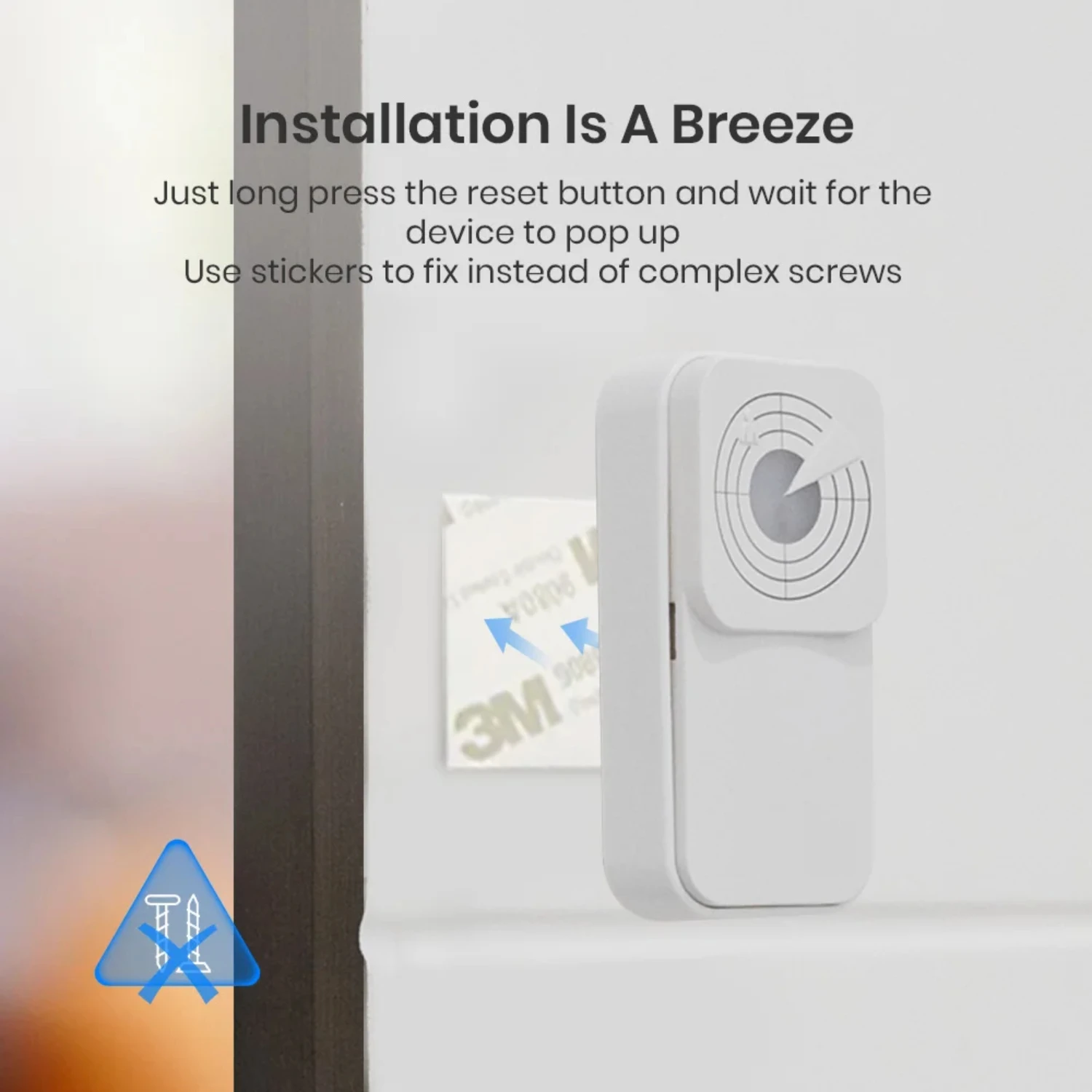 Advanced, Efficient and Reliable Small Motion Sensor with Radar Microwave Technology - SR4M FastCon Smart Security Products: The