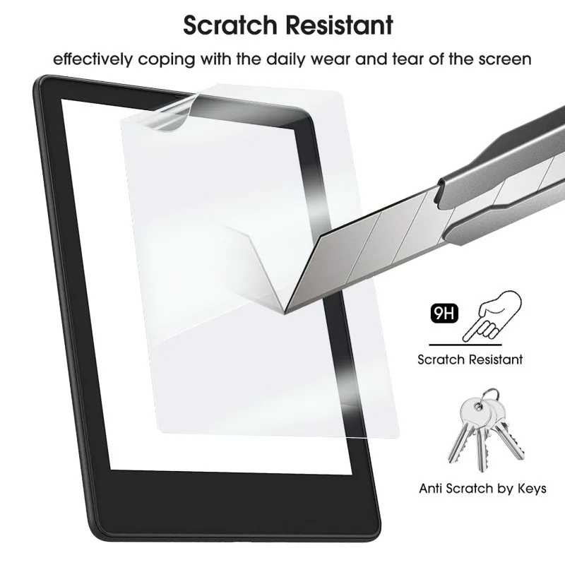 5-1 шт. мягкая защитная пленка для экрана Kindle Paperwhite 2024 7th гидрогелевые пленки против царапин прозрачная защитная пленка для планшета Kindle