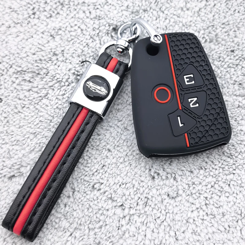 Silicone Key Case Keychain Protector FOB Cover Shell for Chevrolet Captiva 2017 Cruze Spark for Silverado Onix Volt Aveo Camaro