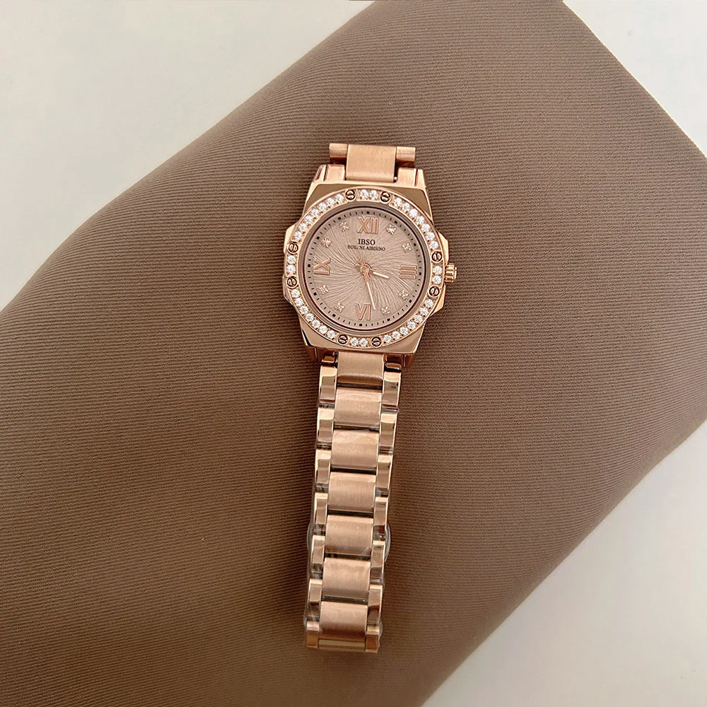 Elegant Women'S Wristwatch, Stainless Steel Band, Quartz Movement, Small Dial, Vintage Style Watch. A Perfect Gift For Women.