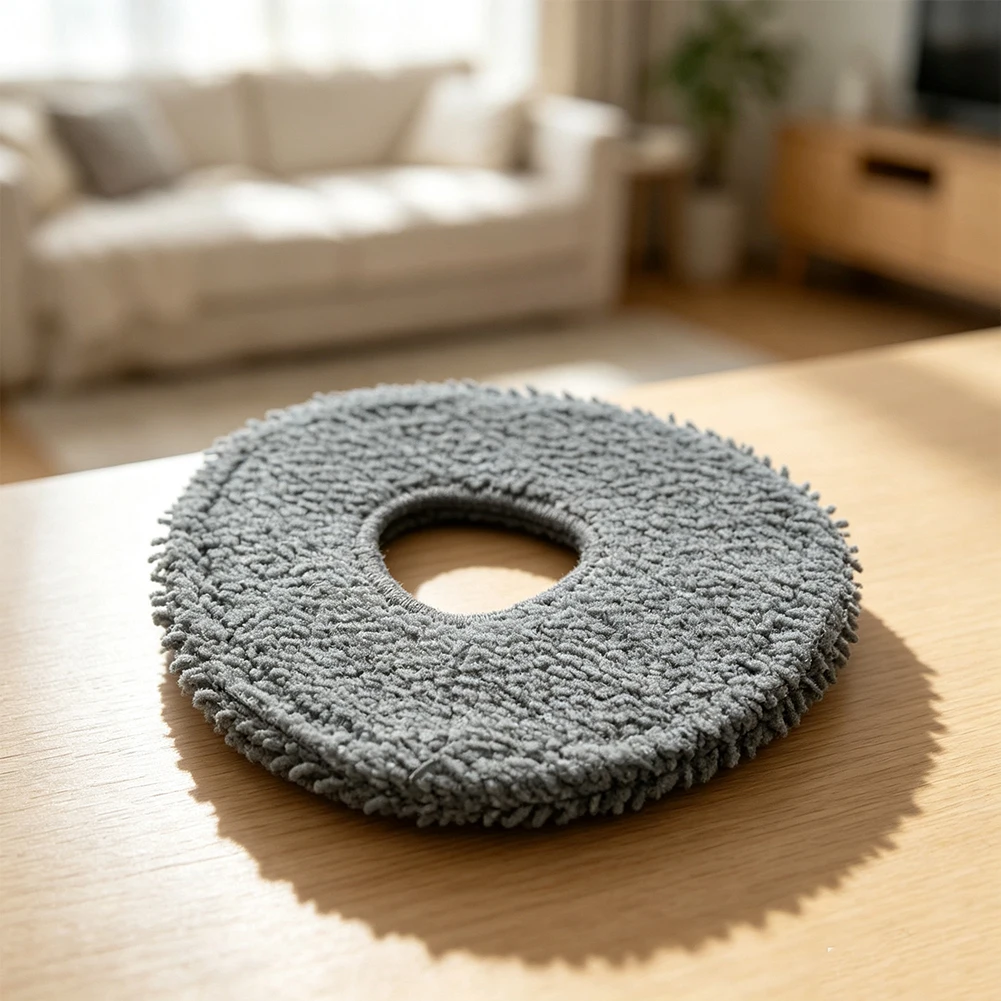 Replacement Mop Cloths 2pcs For Narwal For Freo For Z Ultra Robot Vacuums, Soft Microfiber Floor Cleaning Pads, Mop Accessories - view 6