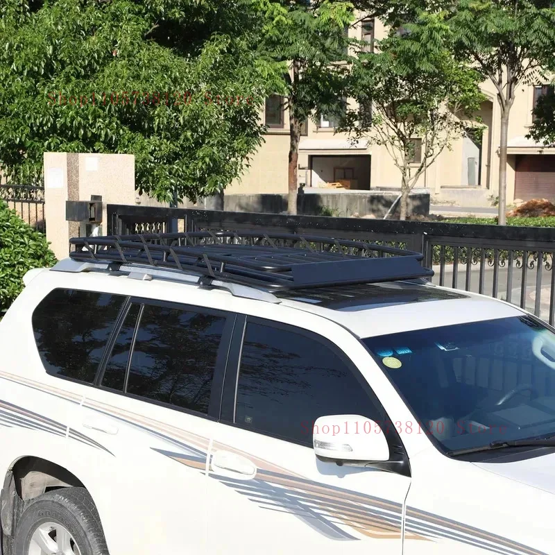 Bt SellingHigh- Self-Driving Off-Road SUV General Roof Rack Outdoor Car Lage Frame Rail BikeHigh Quality