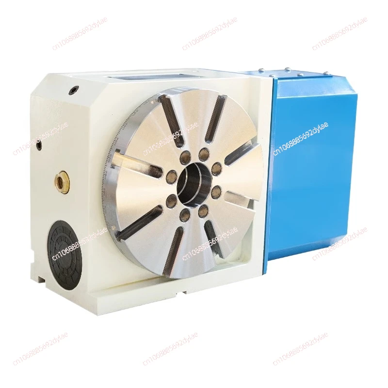 

Roller cam type zero backlash CNC turntable, high-quality four axis servo CNC rotary table, indexing head, indexing disc