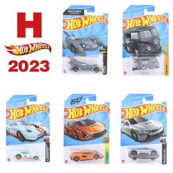 Modelo de coche de aleación Hot Wheels para niños, juguete de colección, regalo de cumpleaños, 2023H