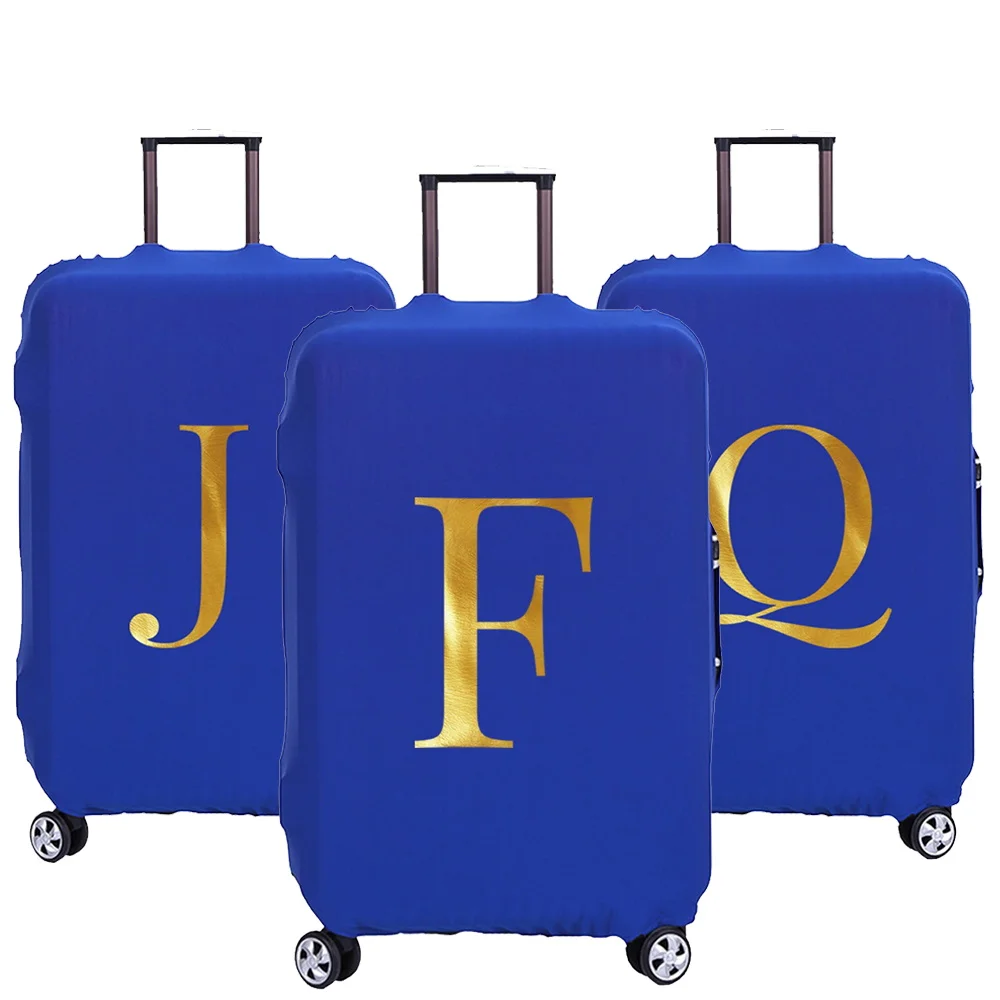 

Luggage Case Fashion Wear-resisting Travel Accessory Protective Cover Apply To18-32 Inch Letter Print Trolley Suitcase Covers