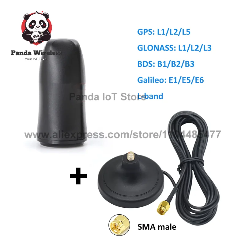 EM-980D5 UM980 Modulo GNSS RTK ad alta precisione GPS BDS GLONASS Galileo Sostituisce ZED-F9P Con antenne per il posizionamento dei droni