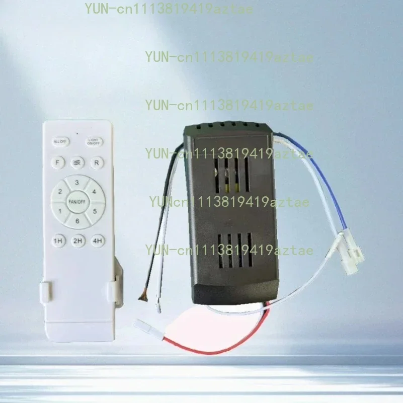 DC Ceiling Fan Light Remote Control Kit 6 Speed Universal Intelligent Frequency Converter 90-265V Wide Voltage