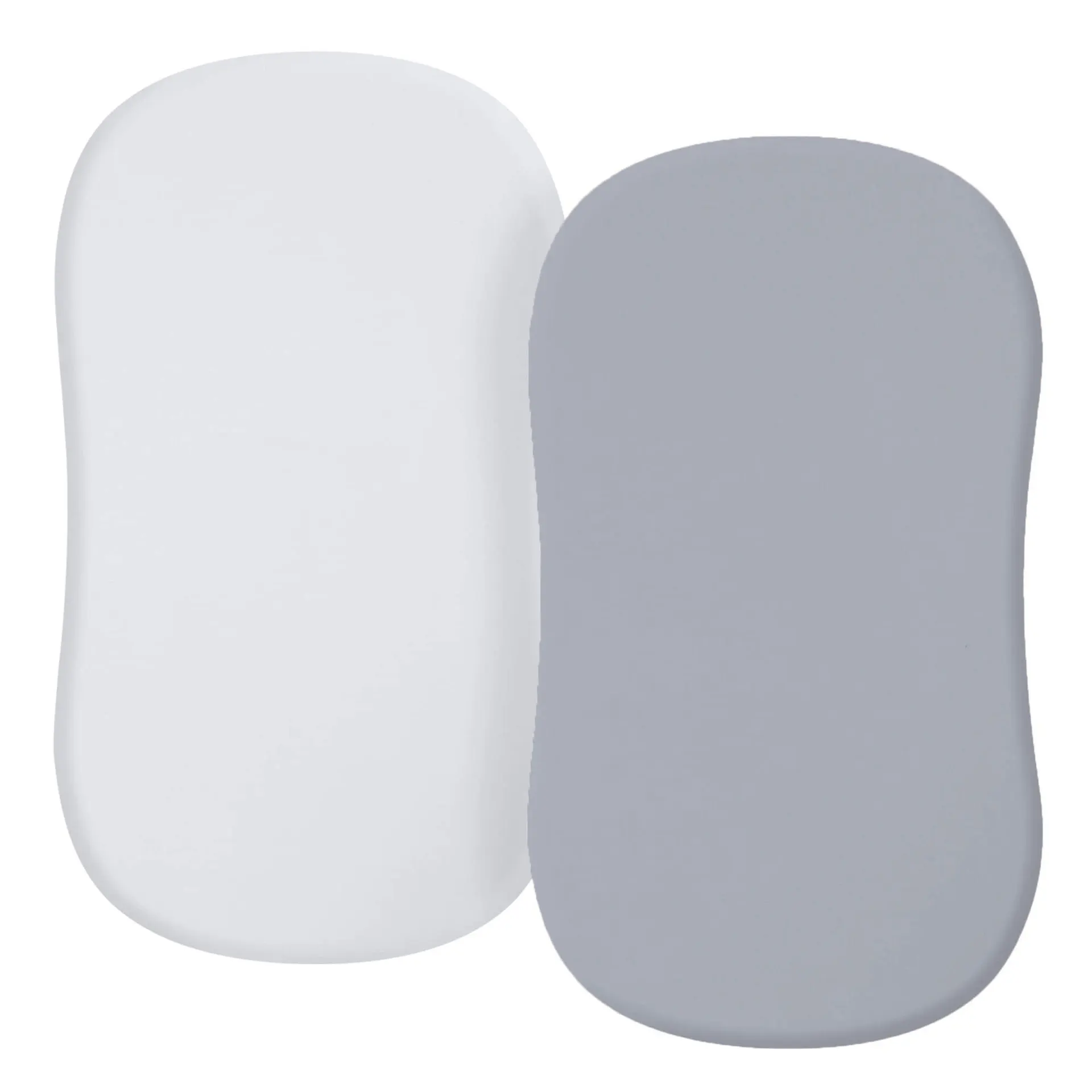 

2pcs Fiber Sheet Cover Crib Fitted Sheet Breathable Mattress Protector Removable Lounge Chair Cover Toddler Bed