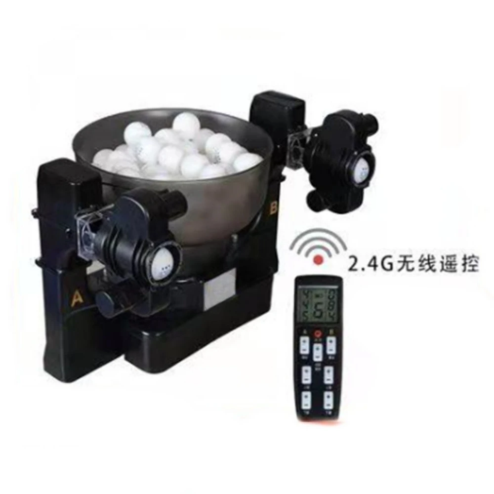S-1001 Double-head table tennis serve machine, multi-rotation, multi-landing point, automatic serve machine
