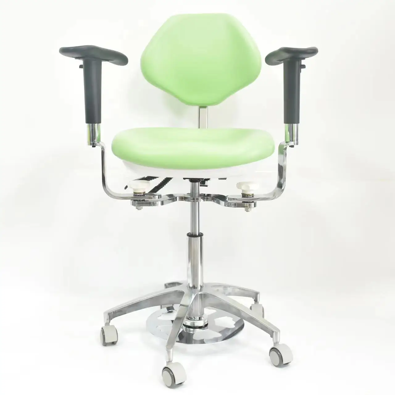 Profession Ergonomic Tilt Assistant Dentist Doctor Chair Saddle Dental Stool