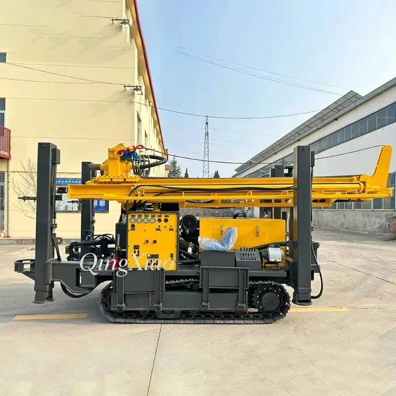FOB Price Crawler Pneumatic Water Well Drilling Rig Wide Depth Range Durable Agriculture Water Resource Management Construction