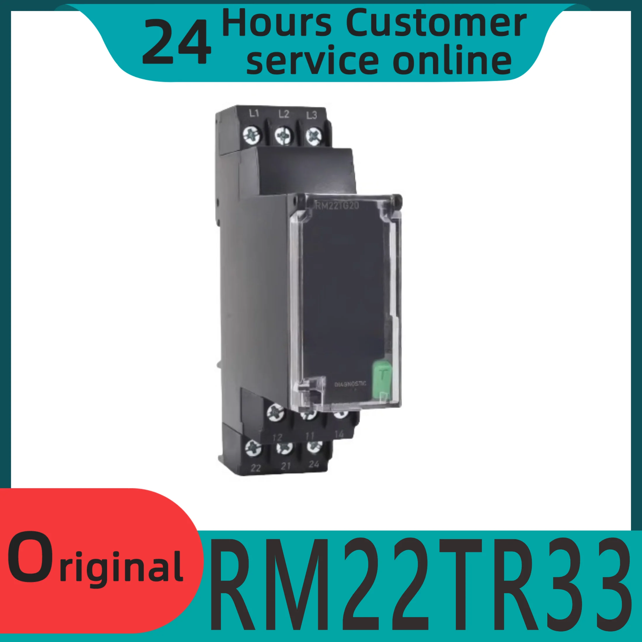 

Brand new original RM22TR33 phase sequence overvoltage and undervoltage protection relay RM22TG20 RM22-TR33
