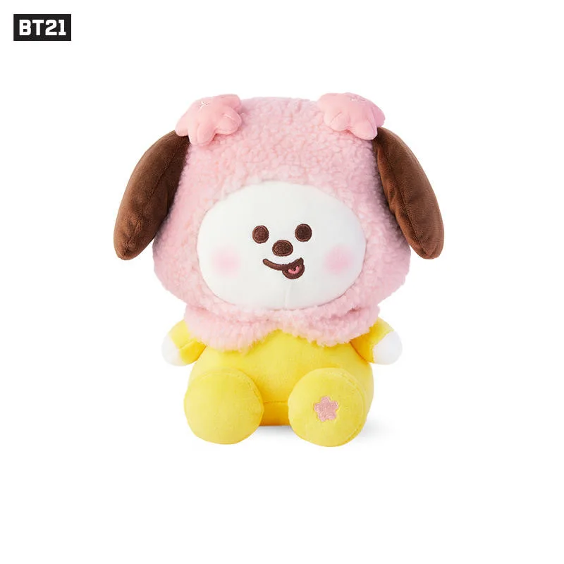 Anime dos desenhos animados bt21 cooky chimmy tata brinquedo de pelúcia y2k criativo novo bonito boneca de pelúcia quarto escritório ornamento presente para amigos