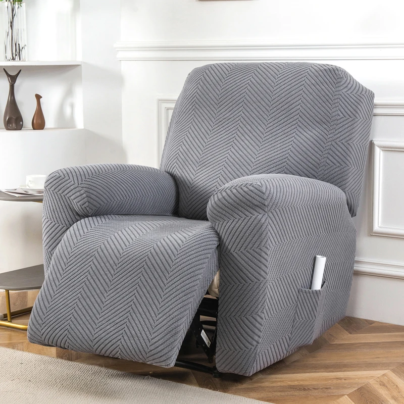 

1 2 3 Seat Elastic Recliner Chair Cover Split All-inclusive Sofa Cover for Living Room Anti-Dirty Lounge Armchair Slipcover 벤치커버