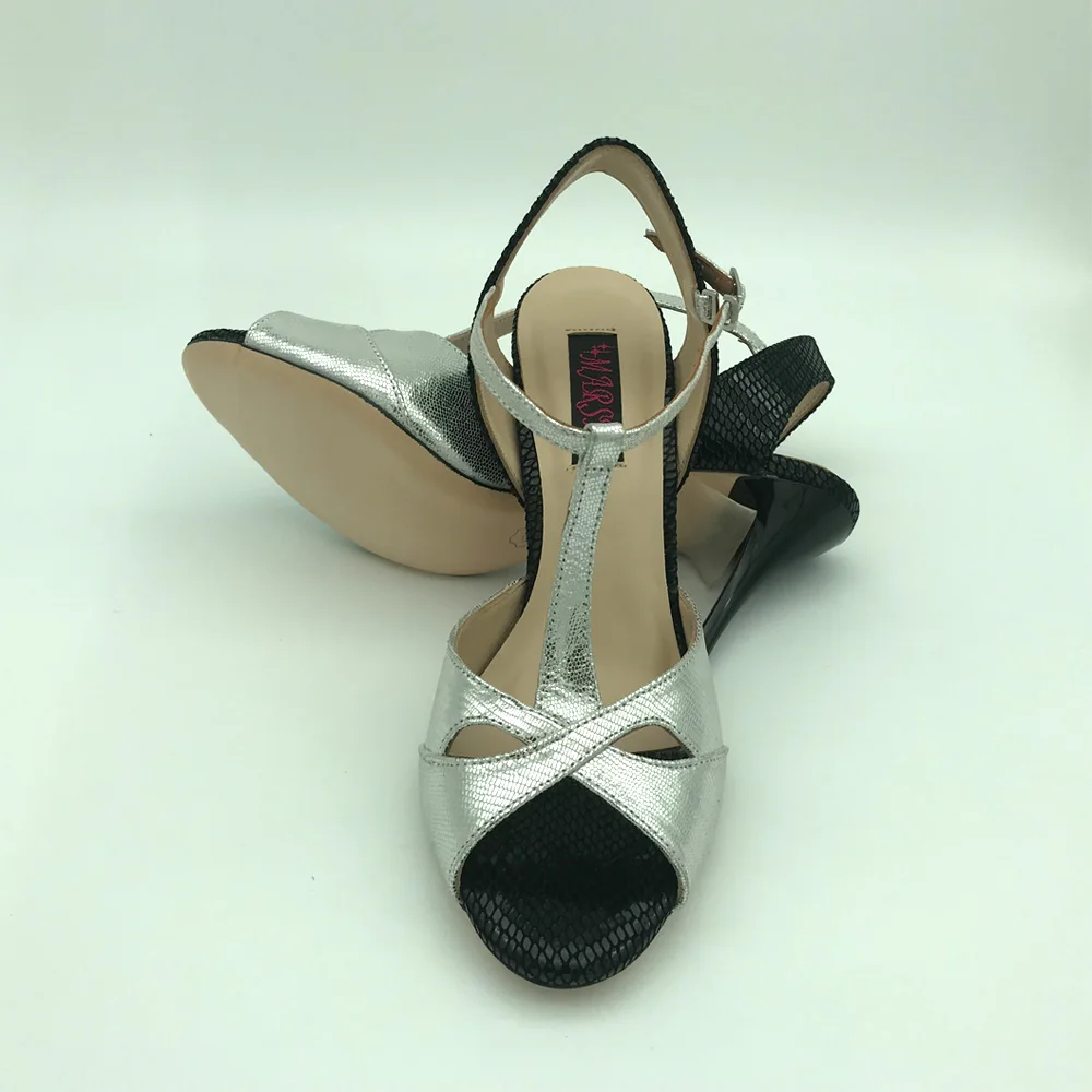 New Argentina Tango Dance Shoes Party Shoes Wedding Shoes leather outsole T622690SBL 9cm heel 7.5cm available shipping free