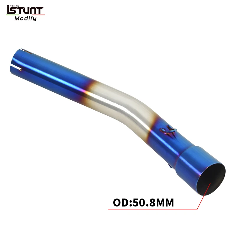 الانزلاق على لياماها Tenere700 Tenere 700 XTZ700 690 700 رالي الطبعة T7 T700 2019 - 2024 دراجة نارية العادم 50.8 مللي متر منتصف وصلة الأنابيب #4