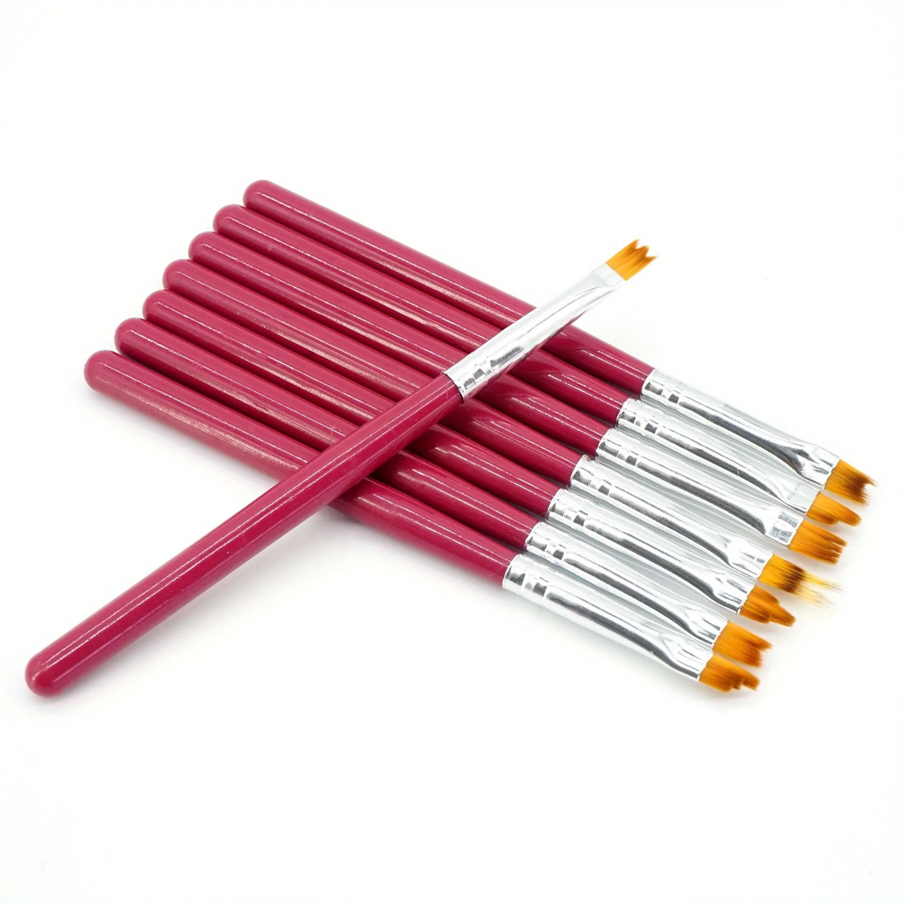 8pcs/set Nail Art Brush Lace Ombre Design Acrylic Nail Gradient Pen DIY UV Gel Painting Drawing Flowers Manicure Salon Tools