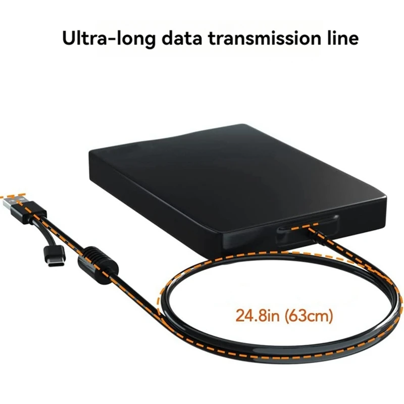 USB-устройство для чтения дисков с двумя интерфейсами