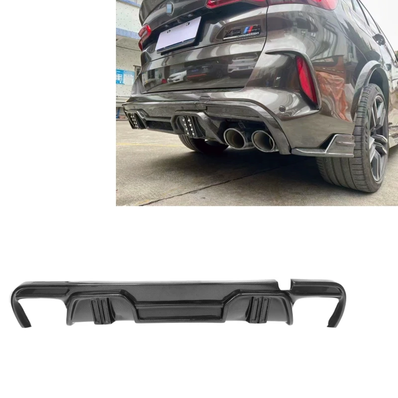 

X5 F95 Carbon Fiber Bodykit LD Style Rear Diffuser Fit For Bmw X5M F97 2020 2021 2022 2023 X5M F95 Rear Bumper Diffuser