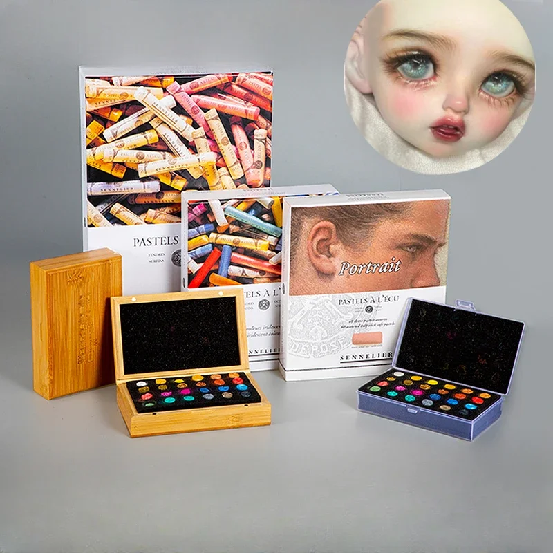 

Polymer Clay Figure Face Painting Makeup Special Pigment DIY Manufacture Ultra Light Clay Cartoon Character Eye Makeup Tools