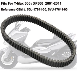 Drive Belt Clutch V-Belt For Yamaha T-MAX 500 T-Max500 ABS XP500 2001-2011 - Reference OEM # 5GJ-17641-00 5VU-17641-00