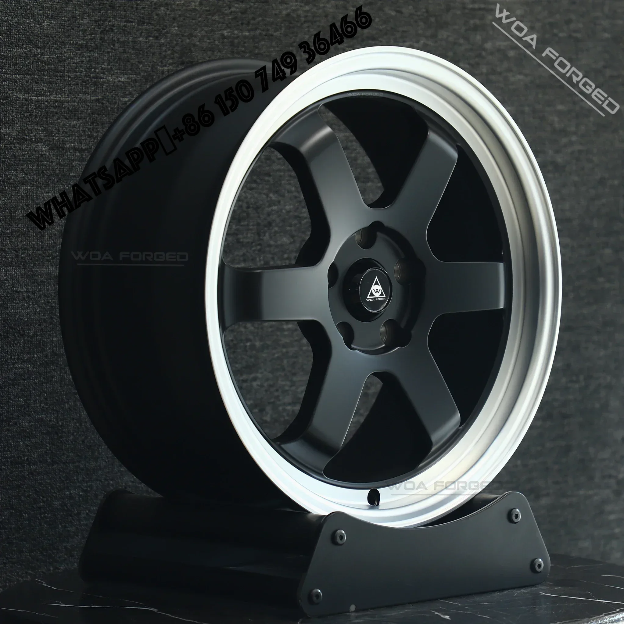 

6061-T6 WOA Forged 5x120 5x114.3 18 Inch Replica Volk Racing Te37 for Tesla Model S Jdm Car Wheels Rim