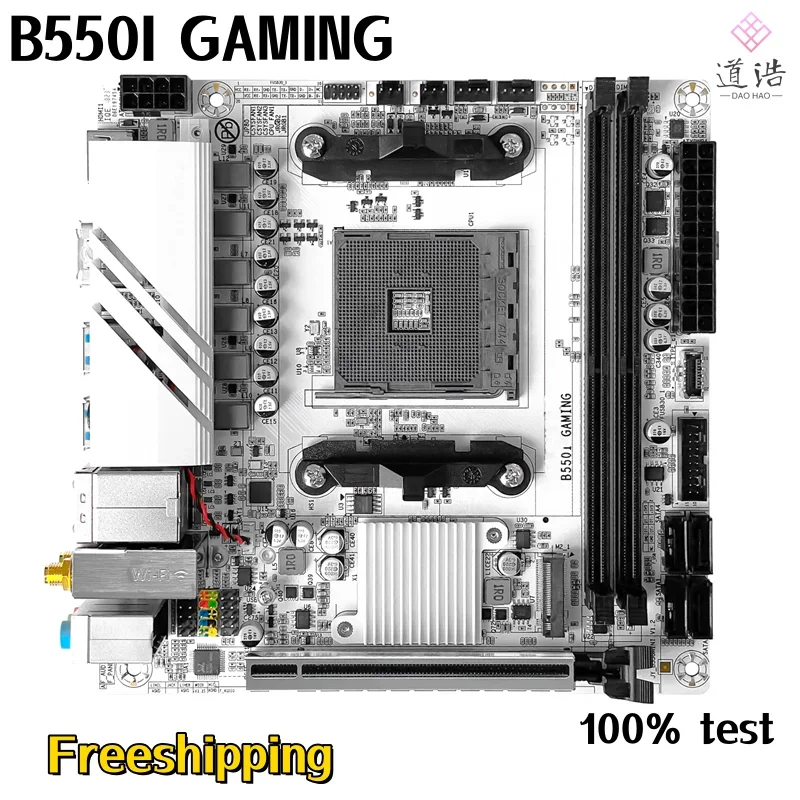 For JGINYUE B550I GAMING Mtherboard 64GB M.2 HDMI DP Socket AM4 DDR4 Mini-ITX 17*17 B550 Mainboad 100% Tested Fully WorkMA