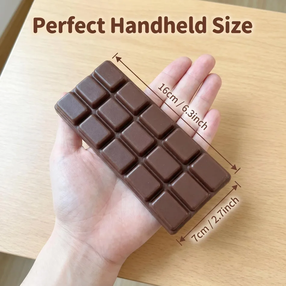 Simulation Chocolate Butter Sticks Squishy Toys Slow Rebound Squeeze Toys Stress Relief Sensory Toys Party Favors