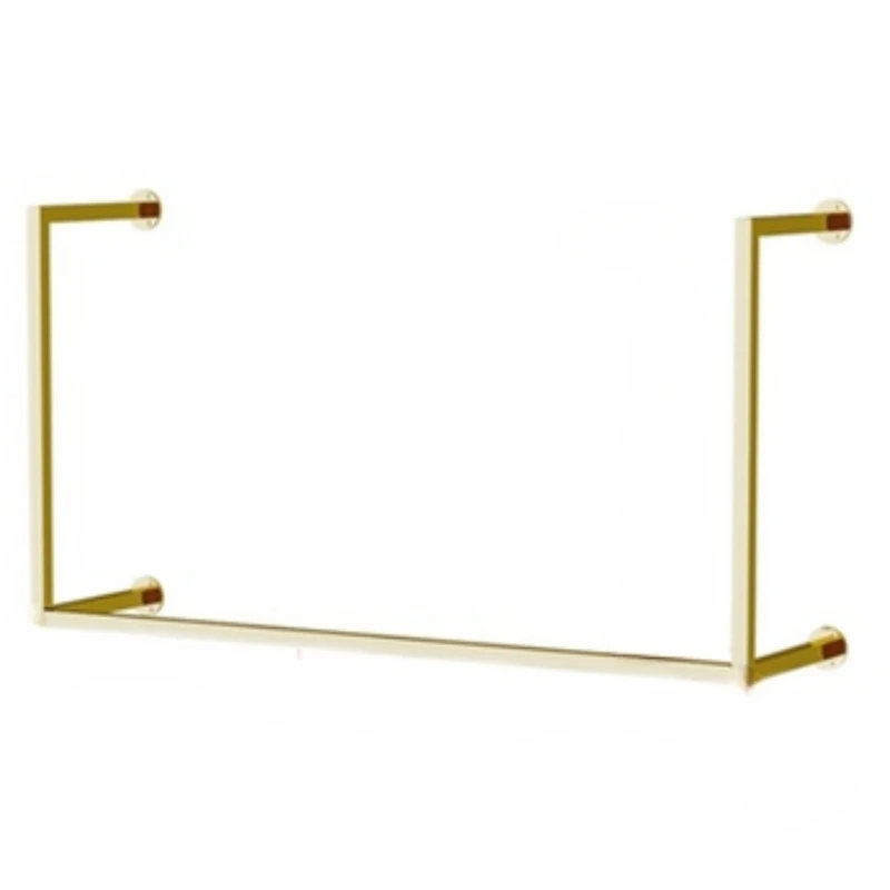 

Wedding Dress Display Rack Clothing Store Wall Display Rack Stainless Steel Women's Clothing Store Ceiling Hanging Hanger