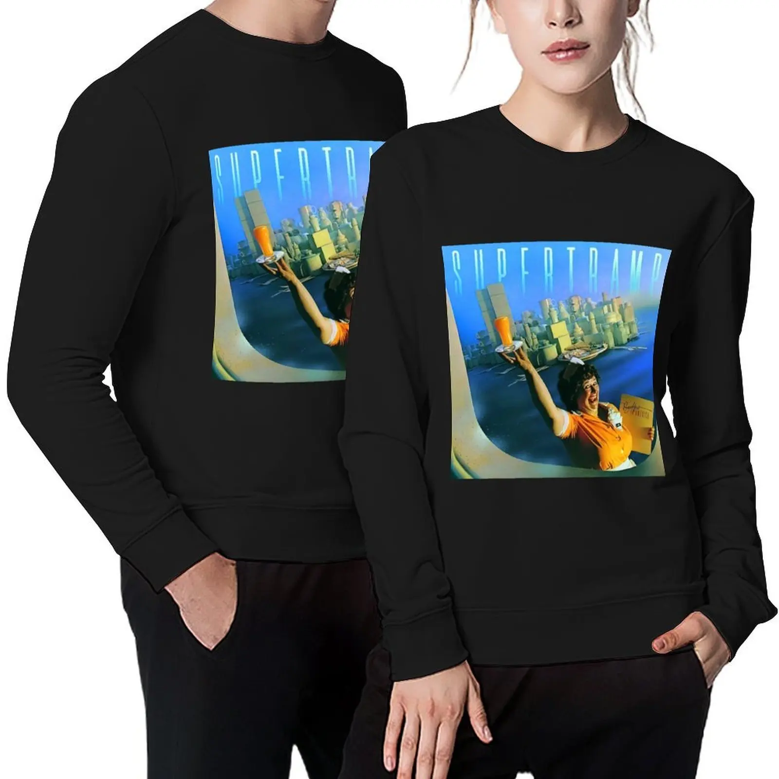 Supertramp Pullover men's autumn clothes korean autumn clothes autumn new products men's clothing sweatshirt male