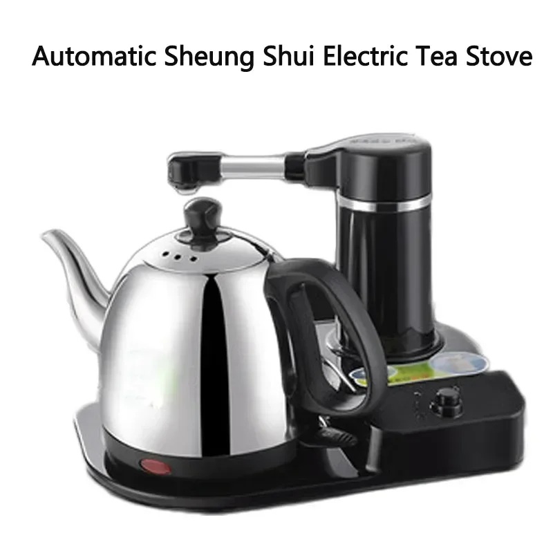 

Home Electric Electric Kettles Household Tea Pot Set 1.0L Capacity 304 Stainless Steel Safety Auto-off Function S4