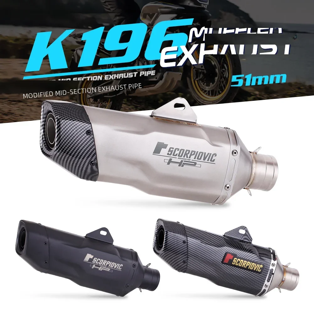 

F850gs exhaust adv f 850gs slip on exhaust system mid link pipe muffler moto for f750gs f850gs 2018 2019 2020 2021