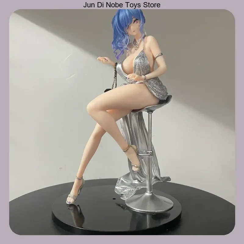 

Коллекционная статуэтка аниме-персонажа Сент-Луис из Azur Lane в вечернем платье (сидячая поза), 28 см, украшение для рабочего стола, подарок