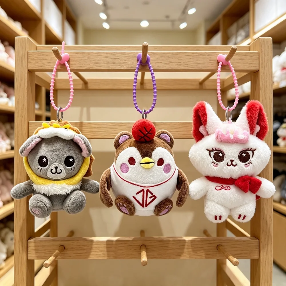 Nuevo Llavero de Peluche Gmmtv Estrella de Tailandia Pondphuwin Pond Phuwin We Are Fish Upon The Sky Colgante Fancon Regalo de Cumpleaños para Fans