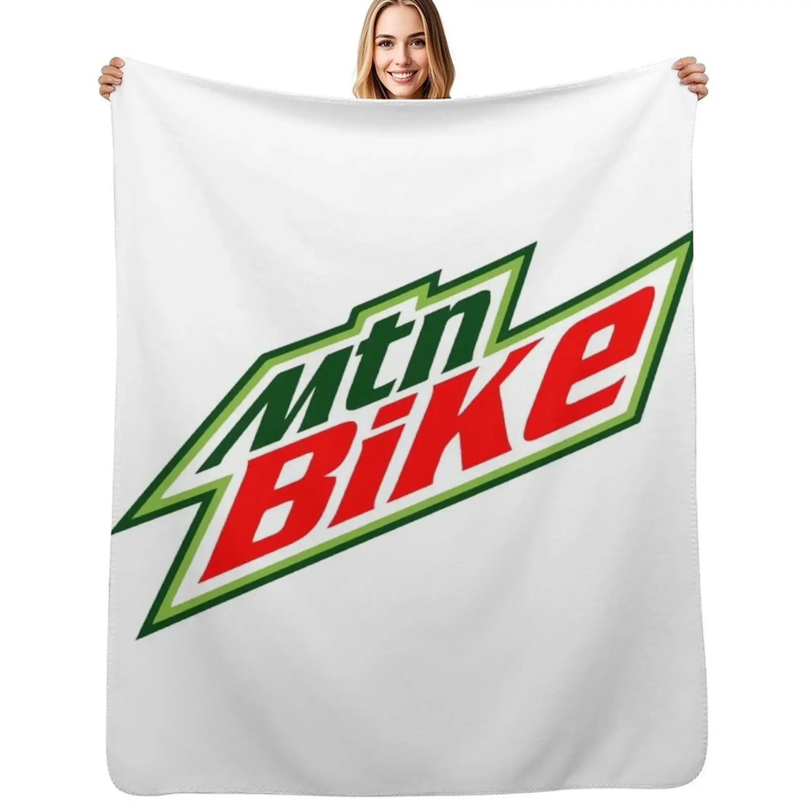 

MTB Mountain Bike Throw Blanket Plaid Giant Sofa Bed for babies Blanket