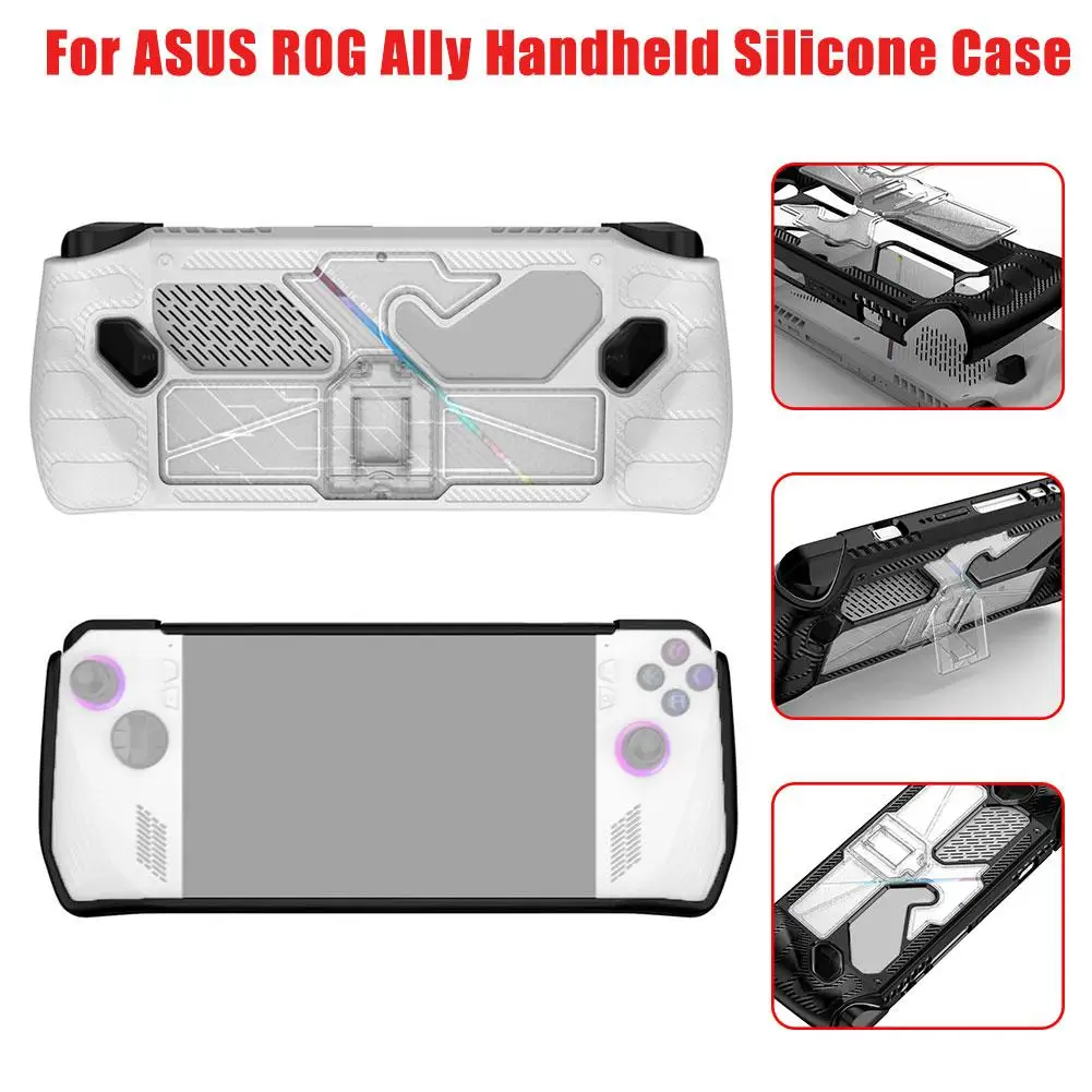 Per ASUS ROG Ally custodia protettiva custodia protettiva in TPU trasparente per ROG Ally Gamings accessori portatili