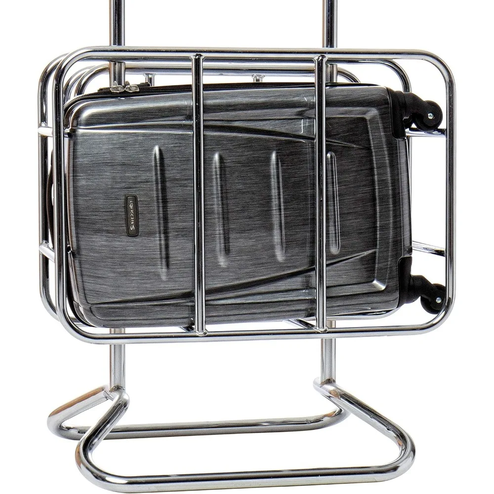 مجموعة أمتعة دوارة قابلة للتوسيع باللون الفحمي، قطعتين، حقائب سفر صلبة مقاس 20 و28 بوصة