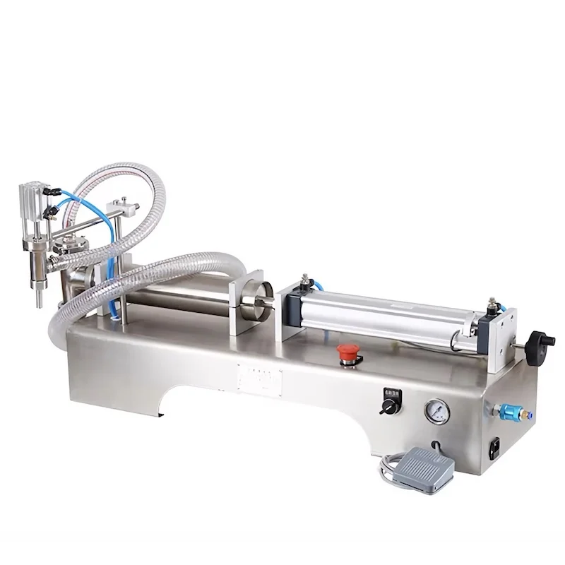 

250ml to 2500ml Fully Automatic Quantitative Liquid Lubricant Laundry Single Head Filling Machine
