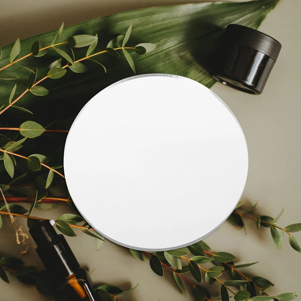 

20Pcs Clear Round Acrylic Mirror Lens Makeup Mirror Repair Part Durable Replacement for Handheld Vanity Craft Mirrors