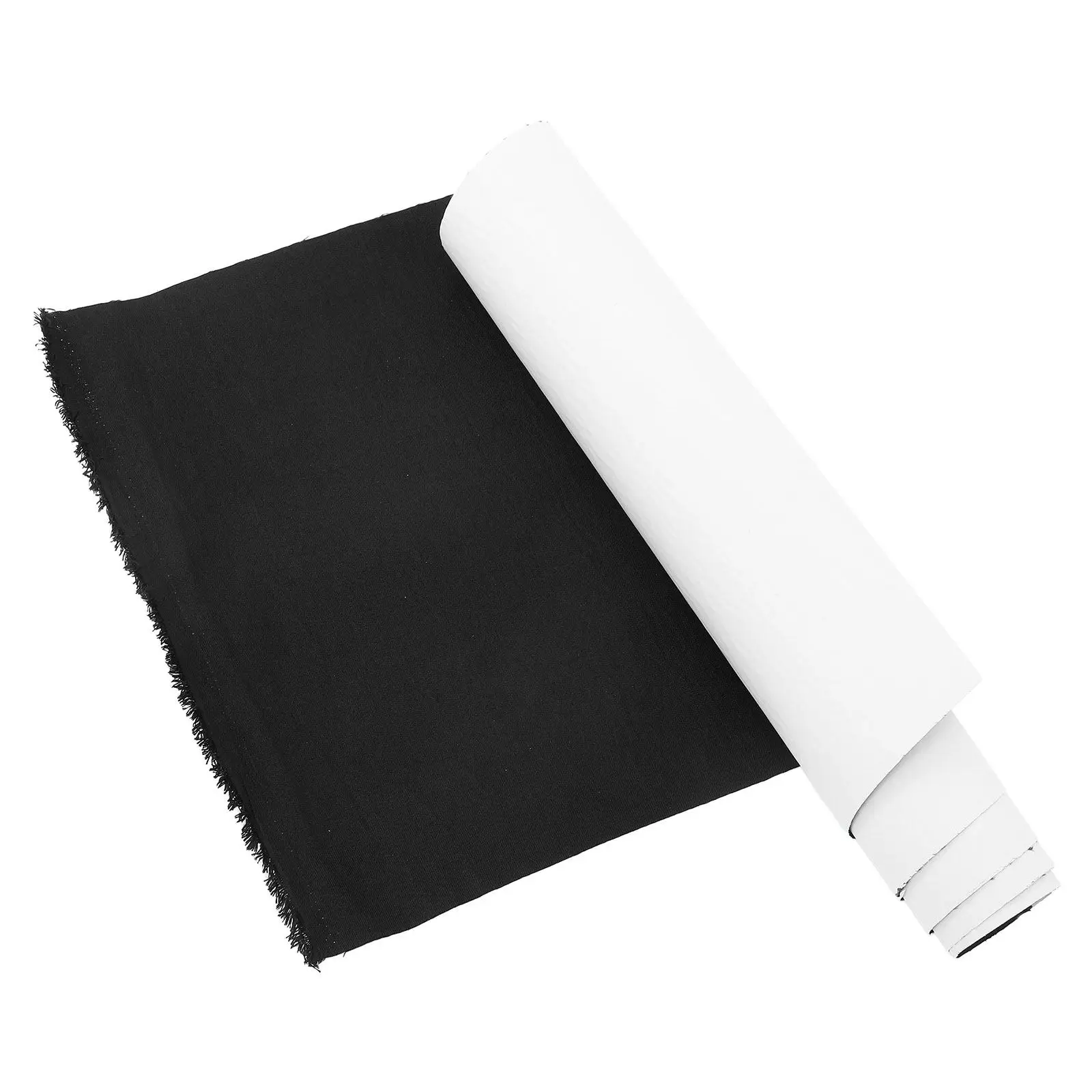 self-adhesive-linen-book-cloth-black-59x20-book-cover-fabric-archival-bookbinding-supplies-diy-binding-cloth