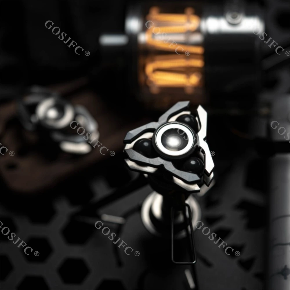 HOPE EDC 튜닝 포크 3 페이지 Simple Fidget Spinner Fidget Toys For 성인 스트레스 릴리프 장난감