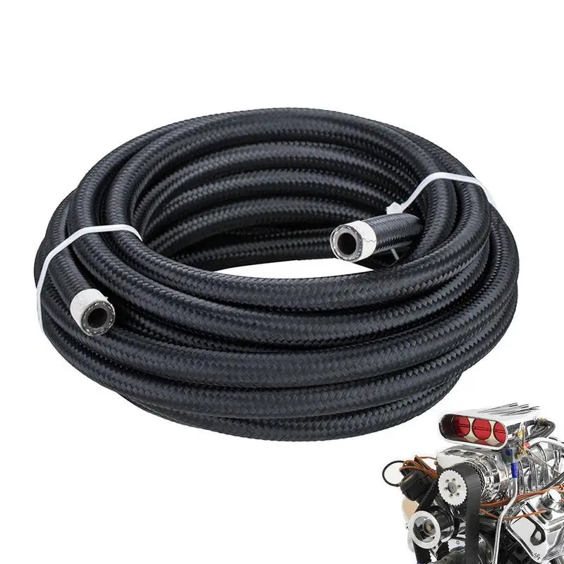 Rubber Tube Braided Petrol Oil Line Carburettor Hose Pipe Hose Refitted Oil Resistant Rubber For Hose AN4/6/8