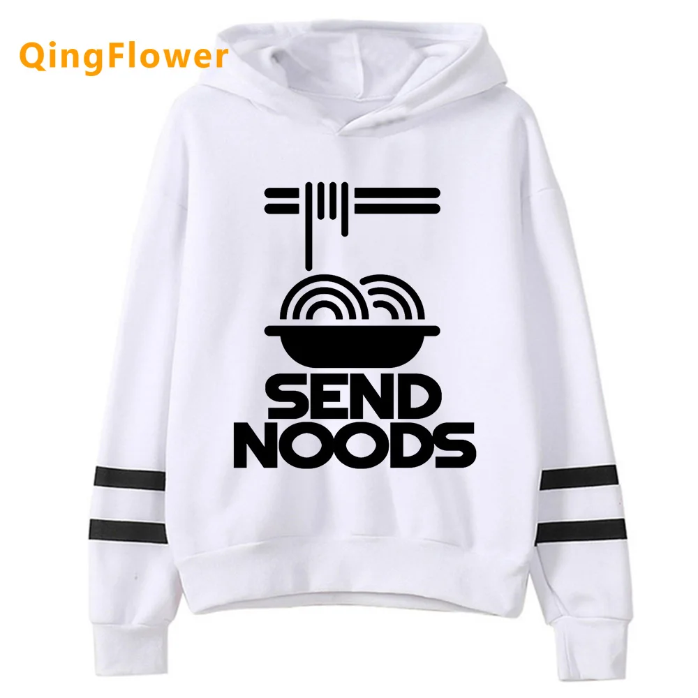 

Send Nudes Shirt hoodies women Korean style funny Fleece graphic tracksuit sweatshirts women gothic pulls