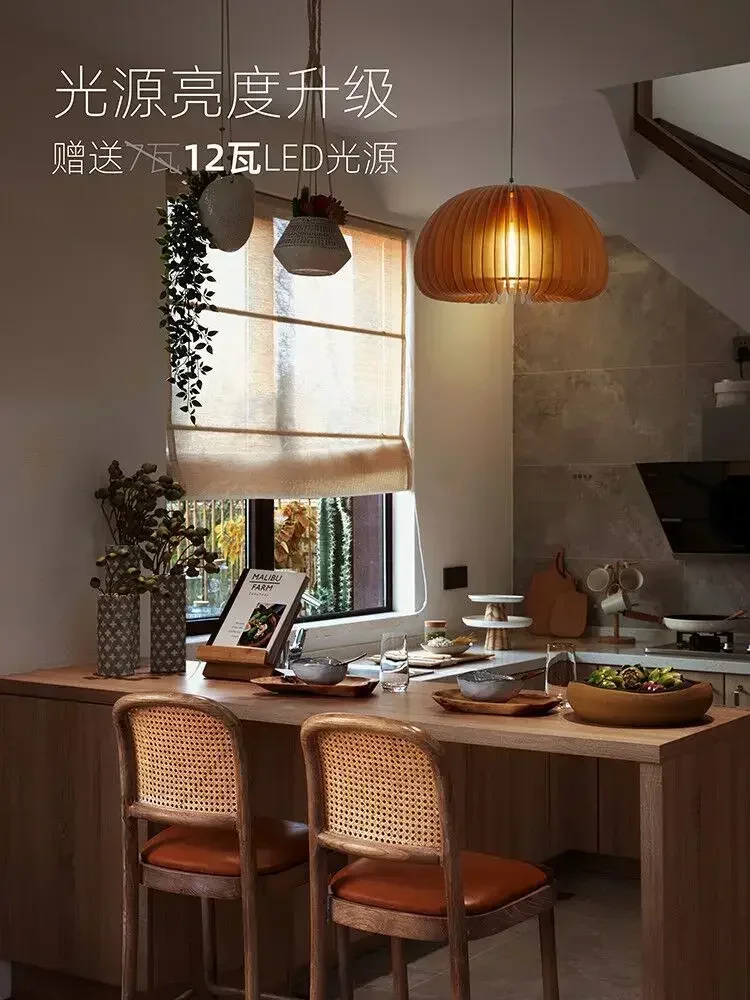 Southeast Asia Bamboo Chandelier Accommodation Bamboo and Rattan Craft Teahouse Restaurant Handmade Hotel Villa Living Room use