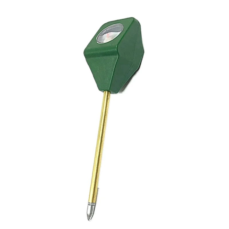

ABRE-10PCS Portable Soil Moisture Sensor Monitor Mini Potted Soil Analyzer Plant Moisture Temperature Tester