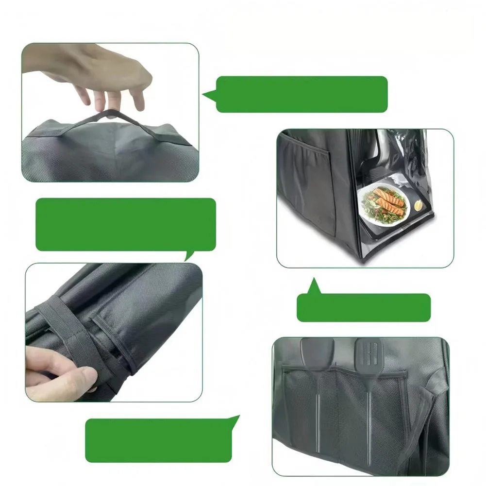 1PC Dust Cover For TM7 Protective Case And Dust Cover Foldable Kitchen Transparent Protective Covers Appliances Protection