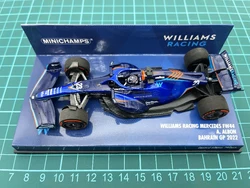 子供向けの樹脂製静的自動車モデル,シミュレーション玩具,限定版,f1,fw44 albon 2022, 1:43