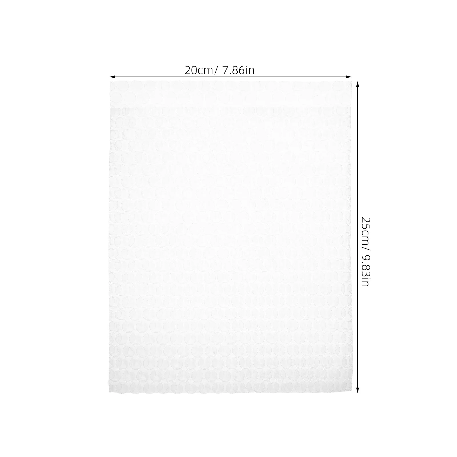 100 قطعة من أكياس الفقاعات الشفافة المقاومة للصدمات للشحن والبريد المتحرك ومستلزمات التعبئة والتغليف وأكياس الفقاعات والأطباق #4