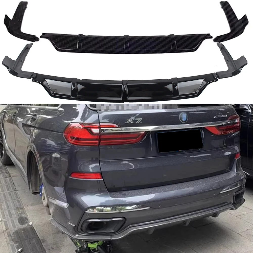 

Rear Bumper Tail Diffuser Lip Spoiler Body Kit For Bmw X7 G07 2020-2024